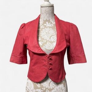 Marciano Coral Cropped Blazer
